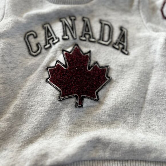 Canada 6-12 Month Sweater and Sweat Pants Set - Picture 3 of 8